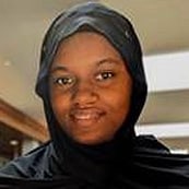 Afeefah smiling